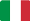 italy flag icon language selector